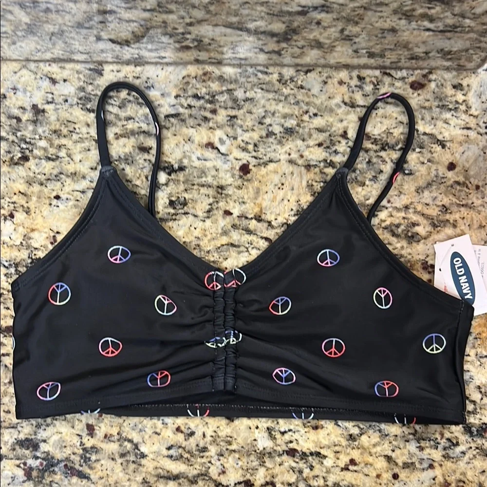 Old Navy Peace Sign Bikini Set - Picture 2 of 7